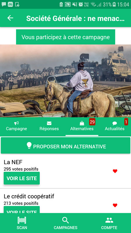 Alternatives